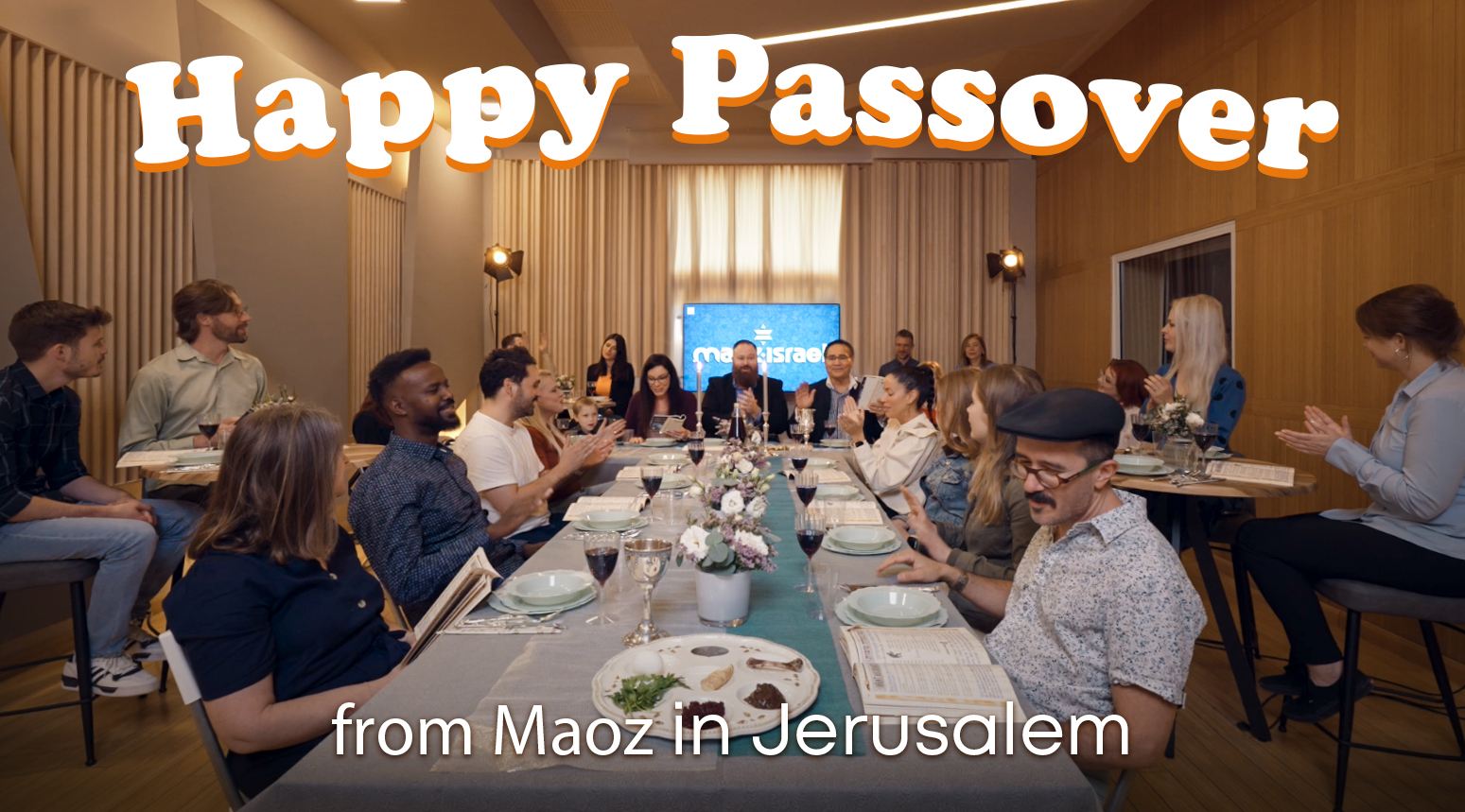 Happy Passover! — Maoz Israel